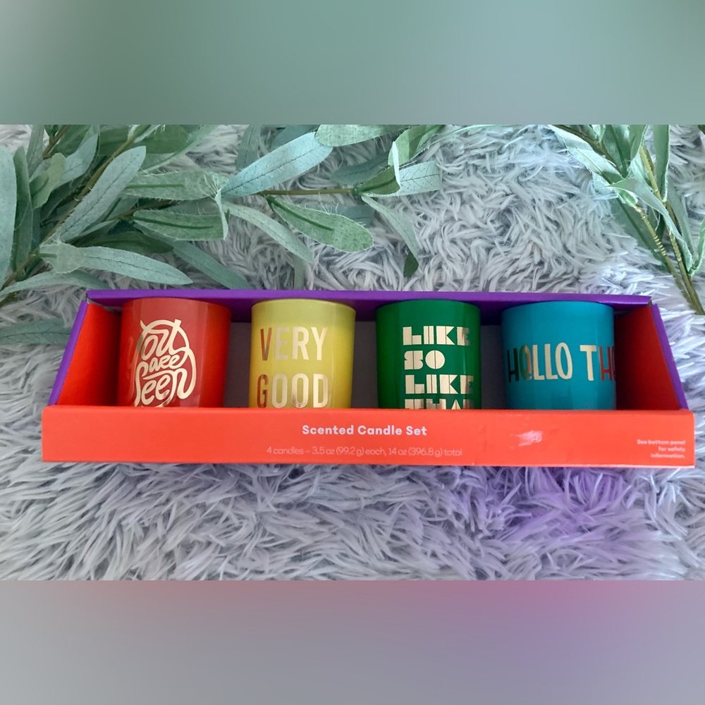 Tabitha Brown for Target Scented Candles Set of 4